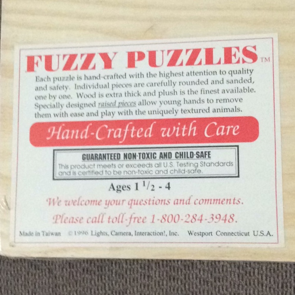 Fuzzy Puzzle - Picture 3 of 4